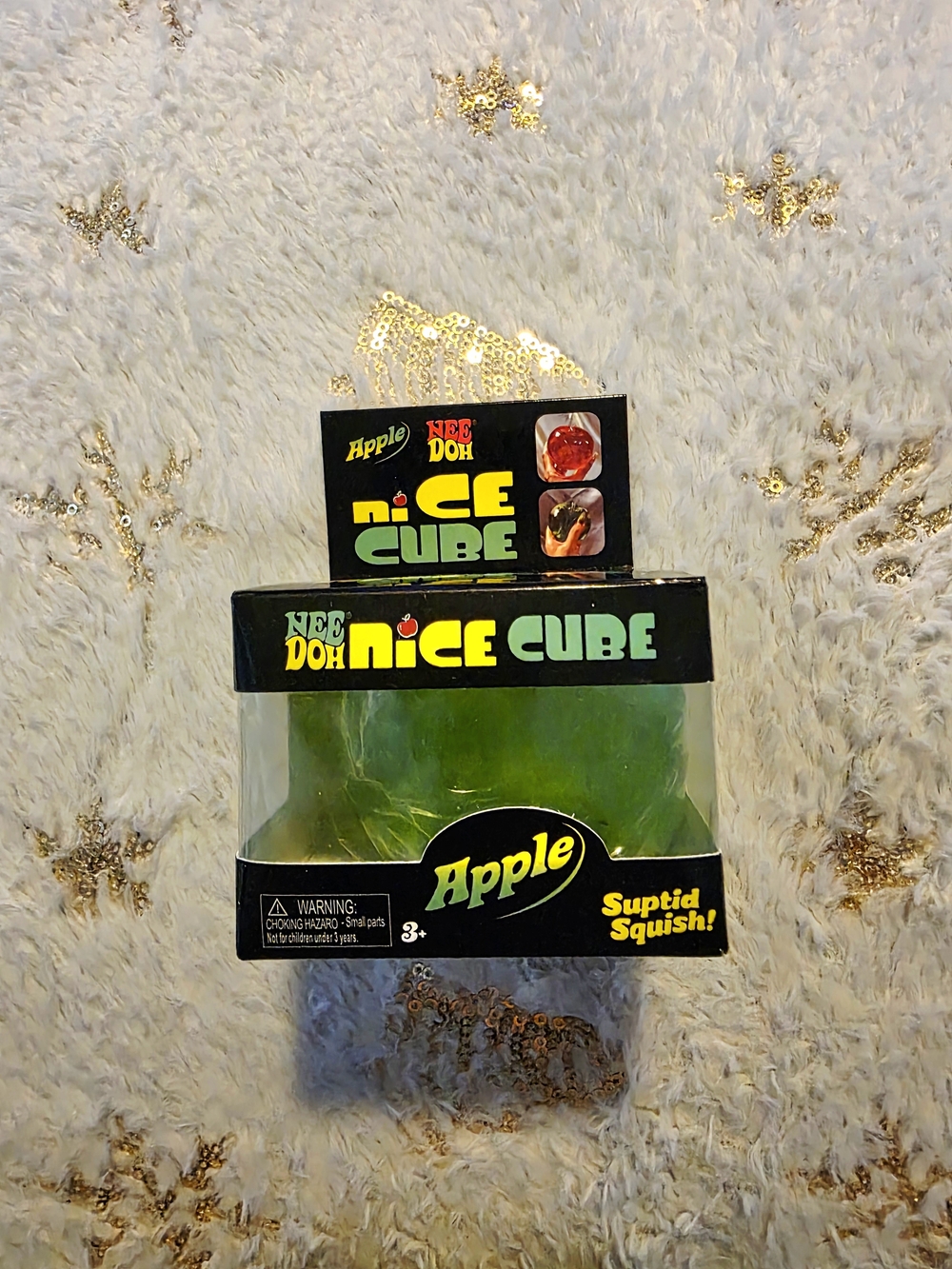 Needoh Green Apple Sugar Nice Cube Suptid Squish